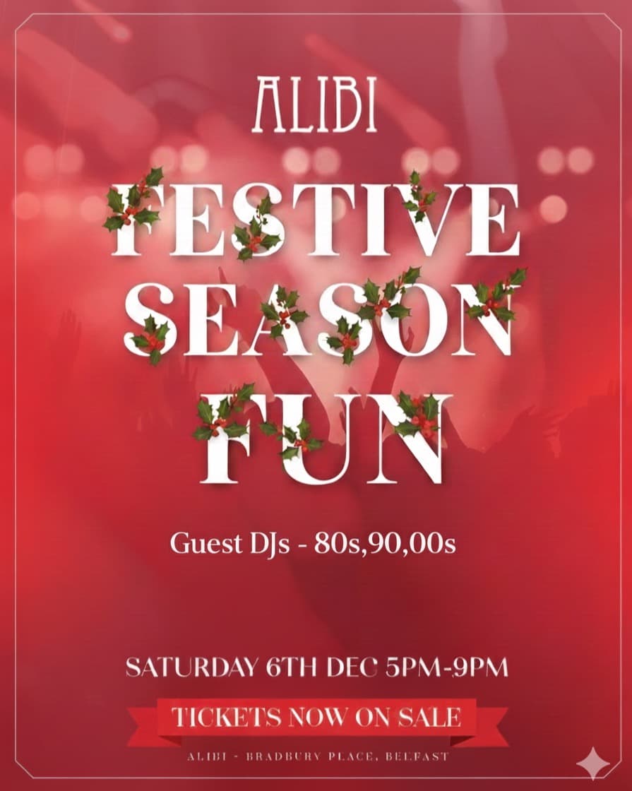 ALIBI BELFAST - Christmas Party Season